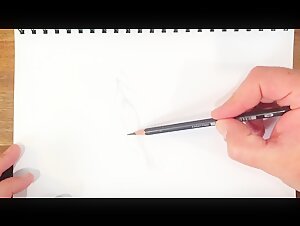 Drawing a Sexy Vagina. Porn Art Video Number 1