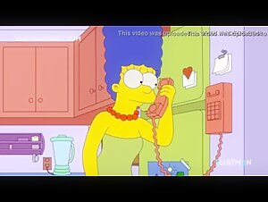 THE SIMPSONS - LENNY AND MARGE HARD SEX