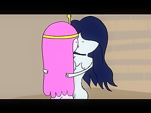 Princess Bubblegum & Marceline the Vampire Queen Lesbian Fuck - Adventure  Time Porn Parody - Porn.Maison