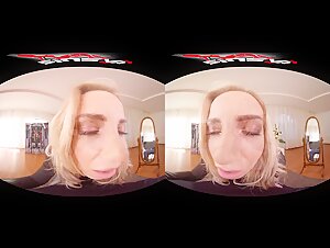 SinsVR - 180 VR Porn - Nathalie Cherie - Flash (Lapdance); Solo Pornstar