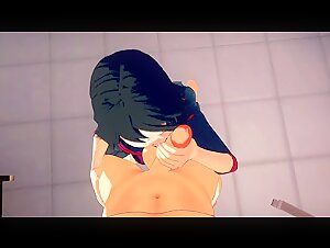 FUCKED Ryuko Matoi in a PRIVATE ROOM (3D Hentai)