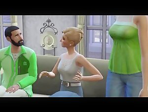 Invited a Friend For. Dilute Life &#124; Sims 4 - Porn Stories (Part 3)