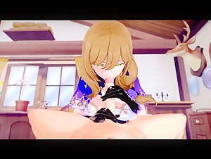 Genshin Impact: POV SEX WITH LISA (3D Hentai)