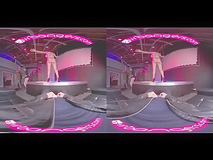 VR BANGERS Busty Stripper Fucks you Hard after Dance VR Porn