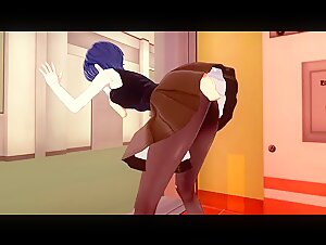 Tokyo Ghoul: Touka Kirishima GETS FUCKED IN a CAFE (3D Hentai)