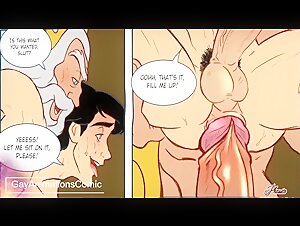 Sex Animation - Hentai Yaoi Gay - Porn Cartoon "royale Meeting" Part 2