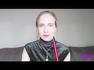 RUSSIAN FEMDOM PART 3: PORN STAR ANSWERS QUESTIONS ABOUT STRAP-ON & FISTING