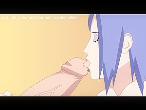Naruto - Konan Hentai Mamada COMPLETA Con Sonido
