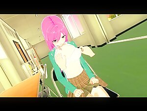 Rosario   Vampire: Moka Akashiya SUCKS TO THE LAST DROP (3D Hentai)