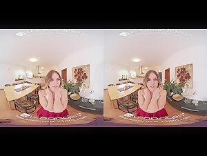 VR BANGERS Sweet European Babe Shows you best Fuck Tricks VR Porn
