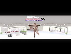 VR 360 Stripper German Porn Dance with ASMR of Real Sex