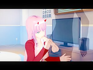 [darling in the Franxx] zero two (3d Hentai)