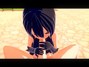 Akame Ga : Akame GETS FUCKED (3D Hentai)