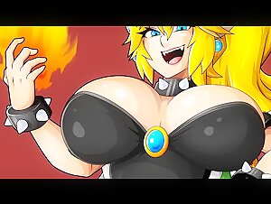 Bowsette Ch01 - the Inflation Mushroom - Expansion Hentai Comic
