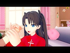 Fate/stay Night Sex with Rin Tohsaka (3D HENTAI)